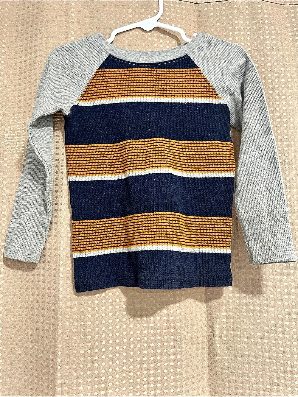 Old Navy Striped Sweater in Blue & Gray Boys 3T Like New